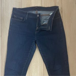 J Brand Pure Capri Jeans Dark Wash